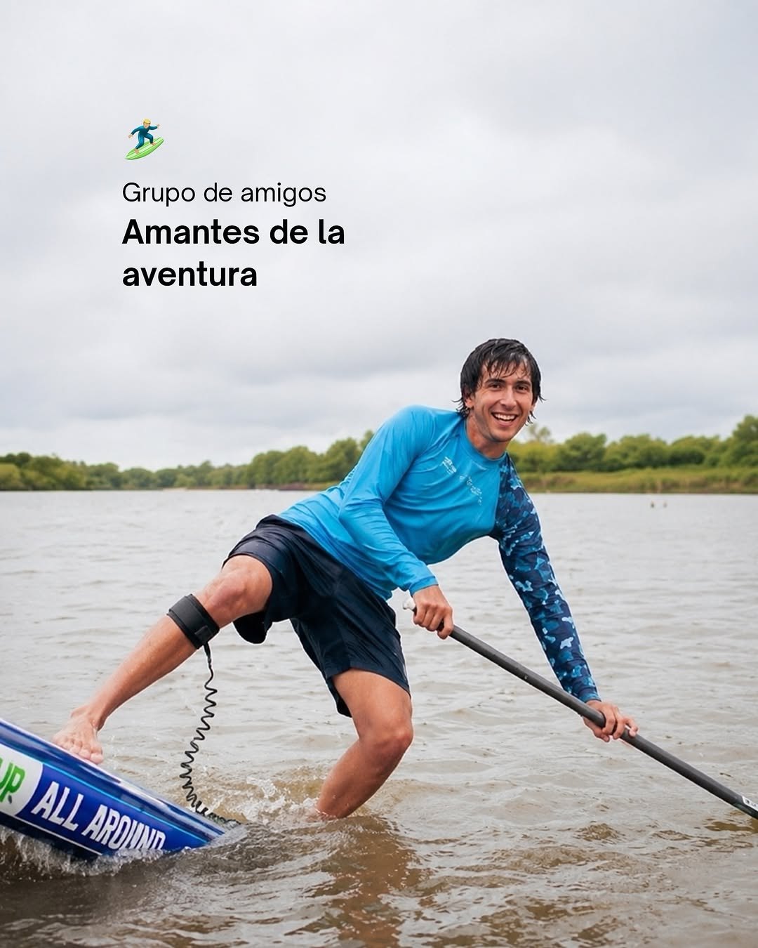 Stand up paddle en el río
