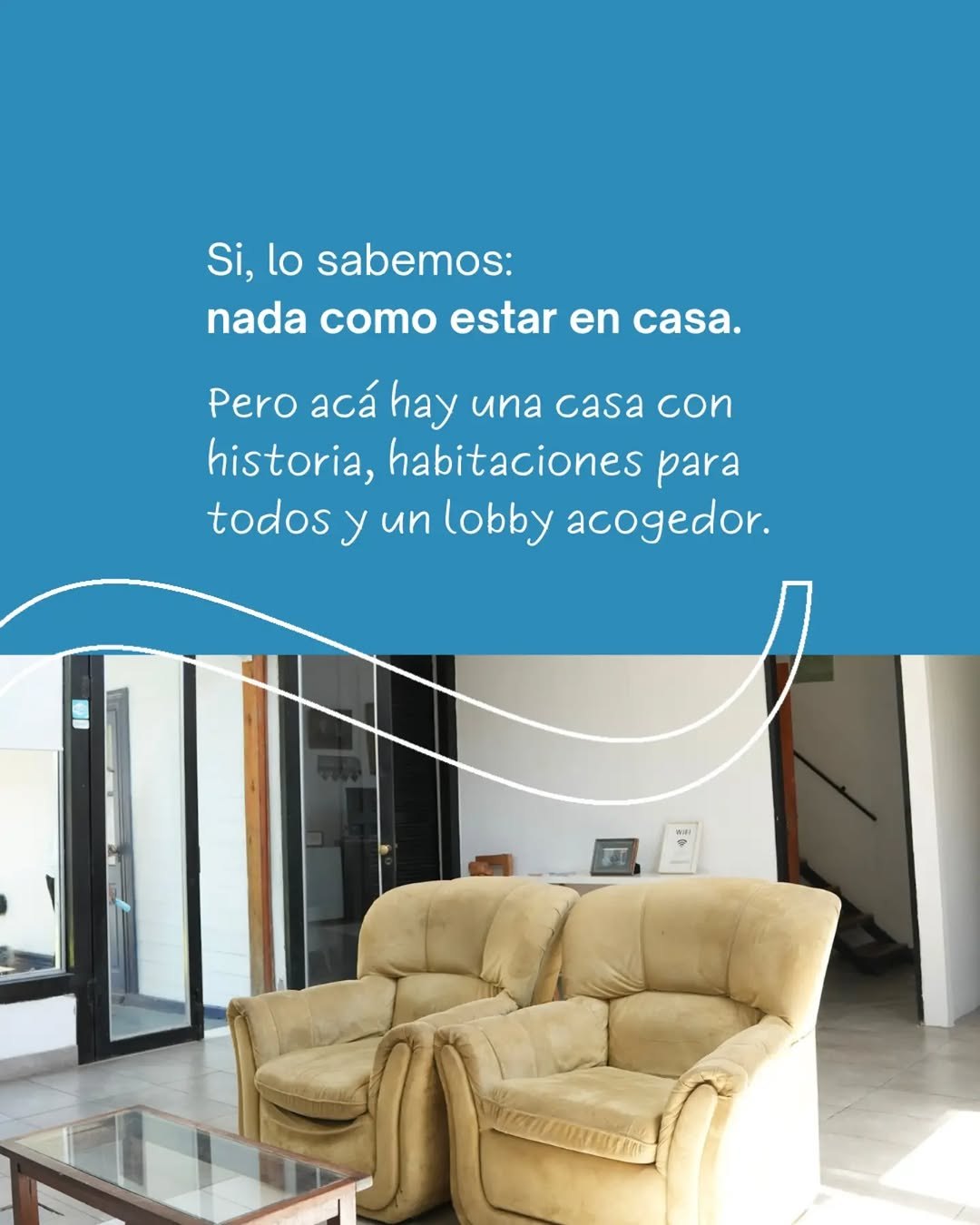 Lobby del hostel Río de Enero